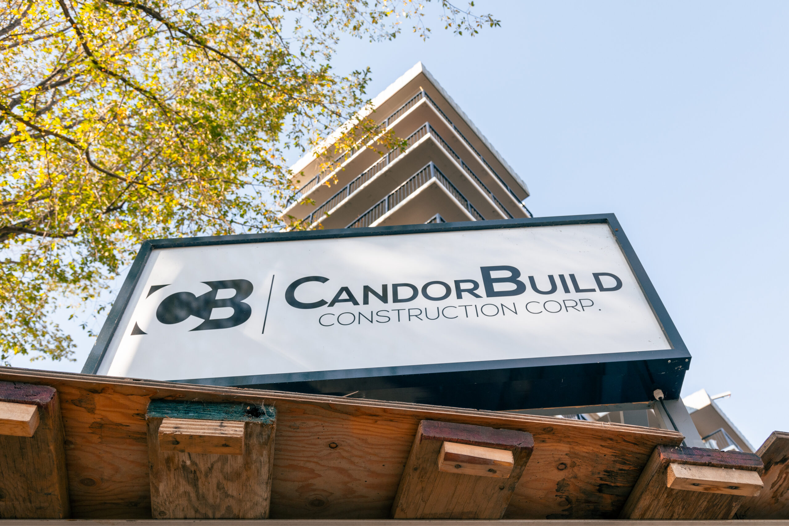 CandorBuild Sign on Site